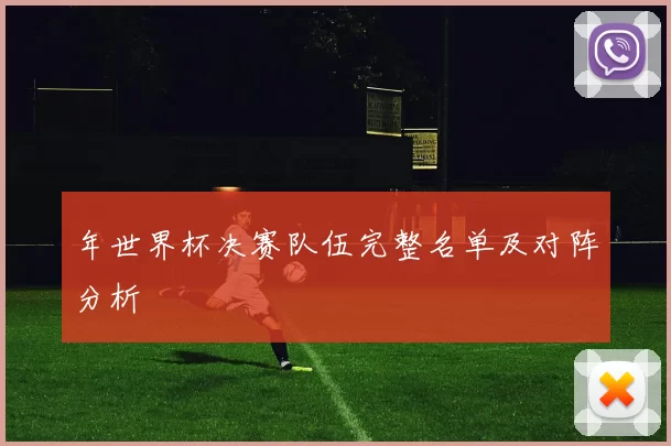 年世界杯决赛队伍完整名单及对阵分析